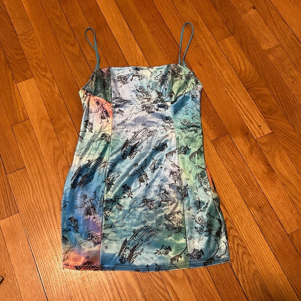 Urban outfitters velvet astrology dress